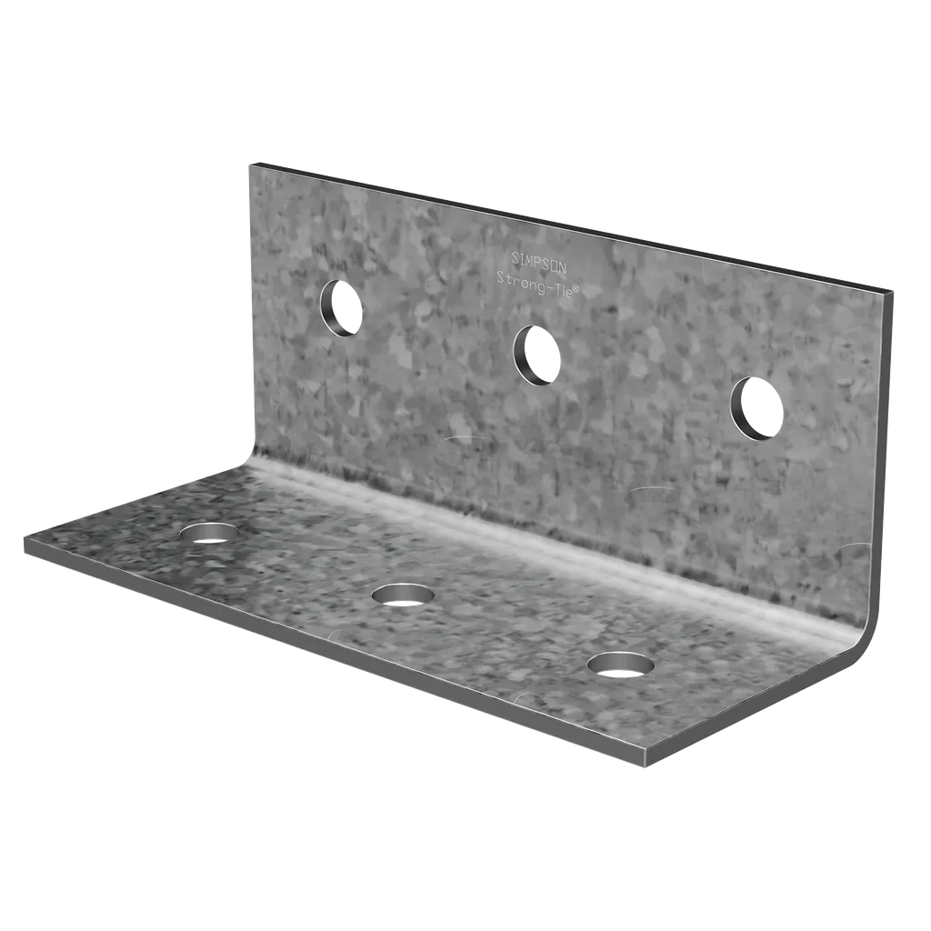 Hl 3-1/4 In. X 7-1/2 In. Galvanized Heavy Angle-HL37-SP9374-9973