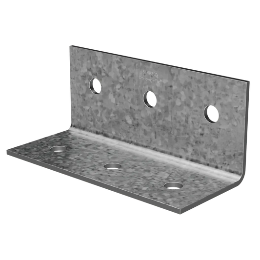 Hl 3-1/4 In. X 7-1/2 In. Galvanized Heavy Angle-HL37-SP9374-9973