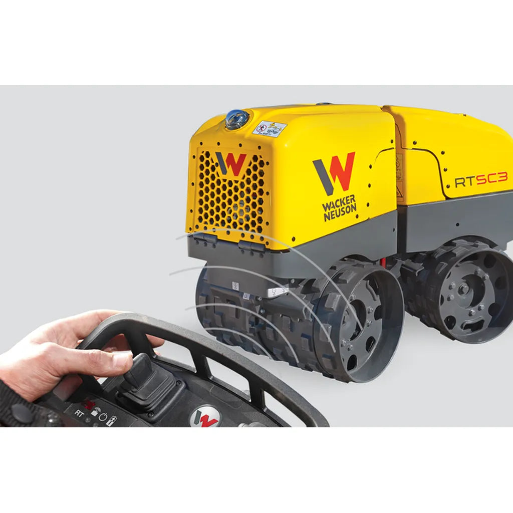 WACKER NEUSON RTLX-SC3 - TRENCH ROLLER, KOHLER DIESEL, NARROW SCRPER BARS, COMPATEC - 5100067146
