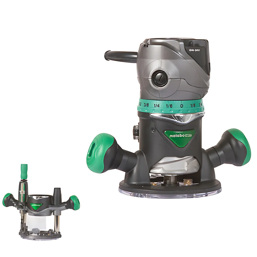 2-1/4 Peak Hp Variable Speed Fixed/Plunge Base Router Kit | Km12Vc-KM12VCM-542