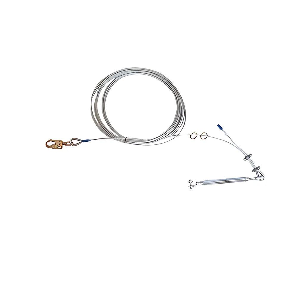 L163060 60Ft Replacement Cable Assembly For 2-Man Cable Horizontal Lifeline System L163060-2140