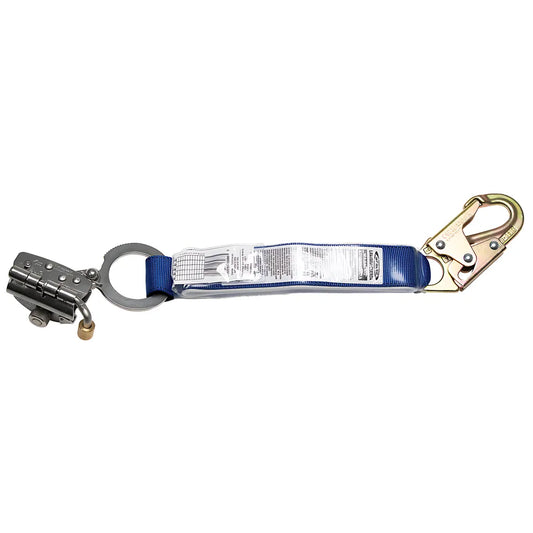 L240002 Stainless Steel Self Trailing Rope Grab With Shock Pack L240002-2157