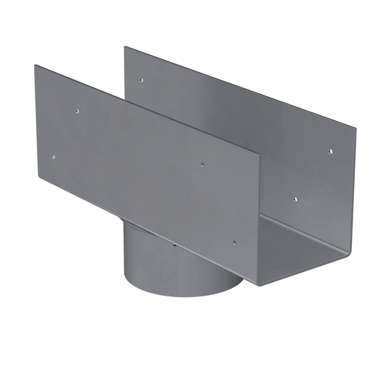 Lcc 3-5/8 In. Column Cap For 3-1/2 In. Outside Diameter Lally Column (Pack Of 6)-LCC3-5-3-5-SP6018-6444