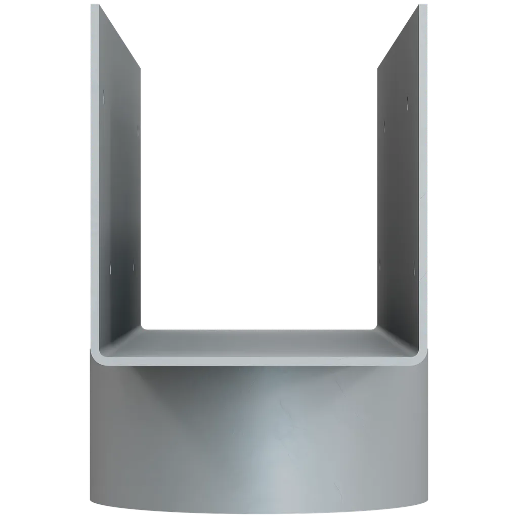 Lcc 3-5/8 In. Column Cap For 4 In. Outside Diameter Lally Column (Pack Of 6)-LCC3-5-4-SP7775-8292