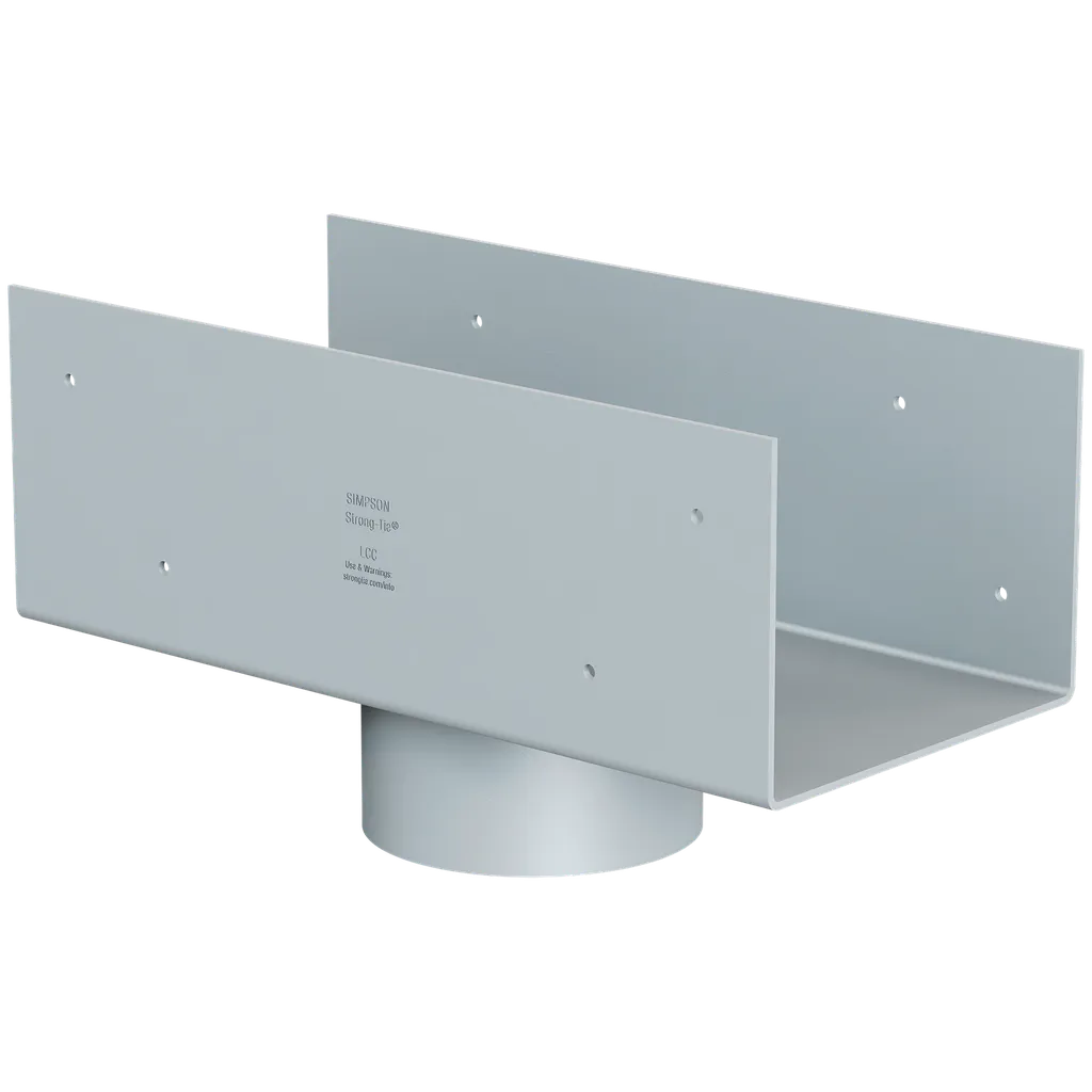 Lcc 5-3/8 In. Column Cap For 3-1/2 In. Outside Diameter Lally Column (Pack Of 6)-LCC5-25-3-5-SP6804-7279