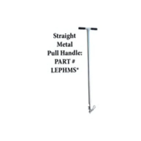 Lura Straight Metal Pull Handle - LEPHMS