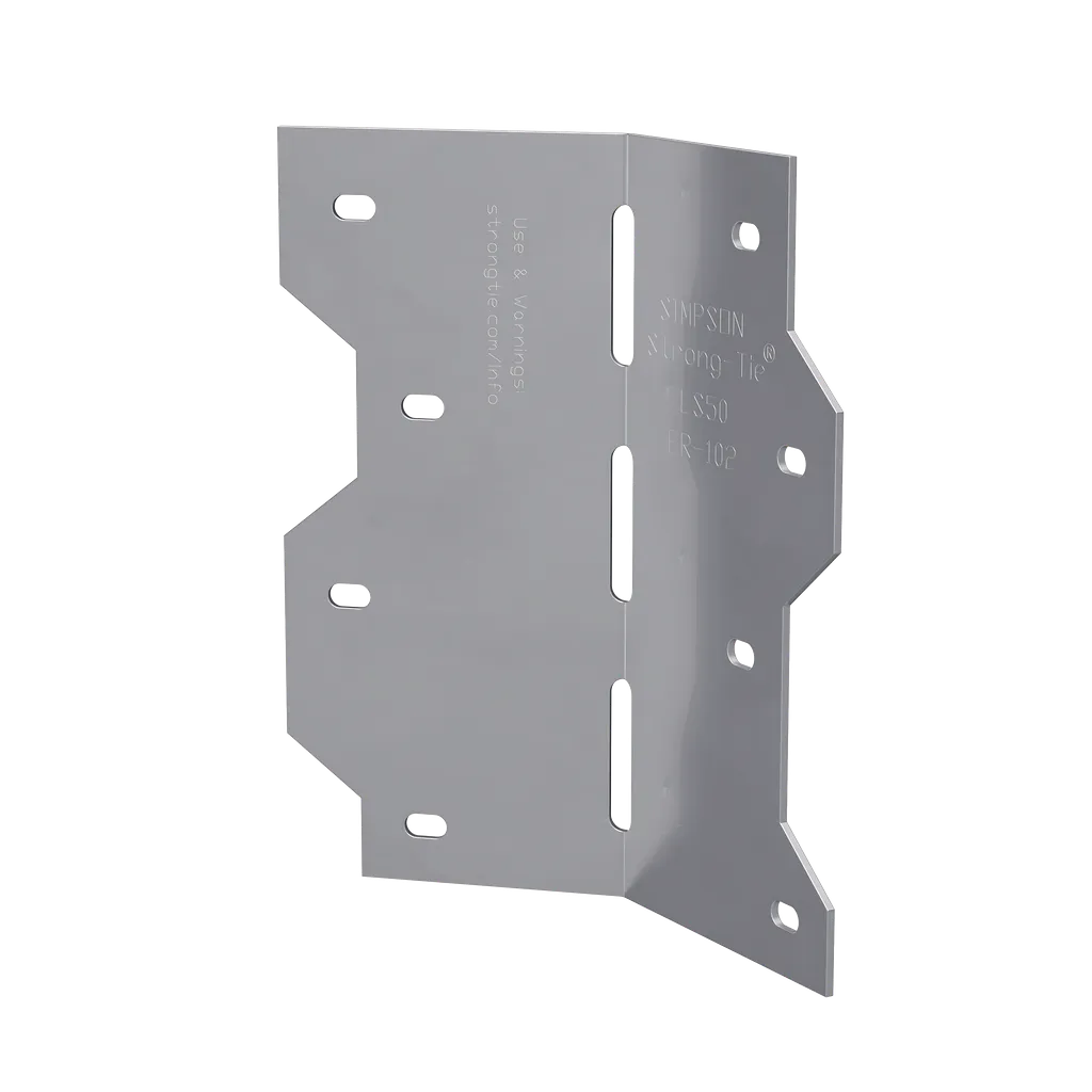 Ls 4-7/8 In. 18-Gauge Stainless-Steel Adjustable L Angle (Pack Of 10)-LS50SS-SP9317-9912