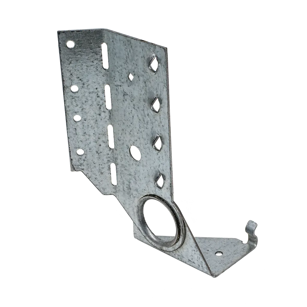 Lssj Zmax® Face-Mount Adjustable Light Slopeable/Skewable Jack Hanger For 2X6, Left (Pack Of 25)-LSSJ26LZ-SP6837-7316