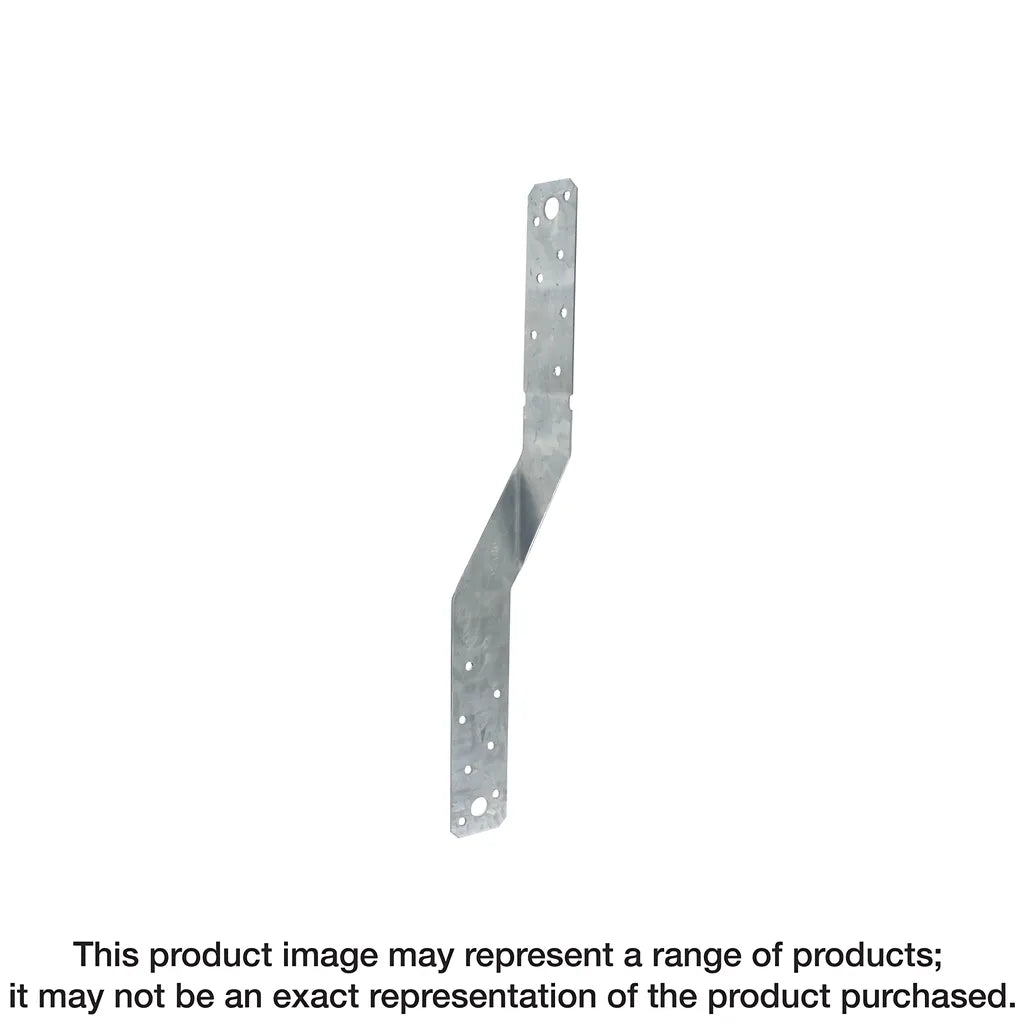 Lts 12 In. 18-Gauge Stainless-Steel Twist Strap (Pack Of 100)-LTS12SS-SP1848-2048