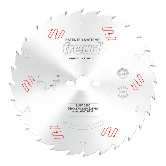 300Mm Thin Kerf Carbide Tipped Blade To Cut Solid Wood-LU1F02-3430