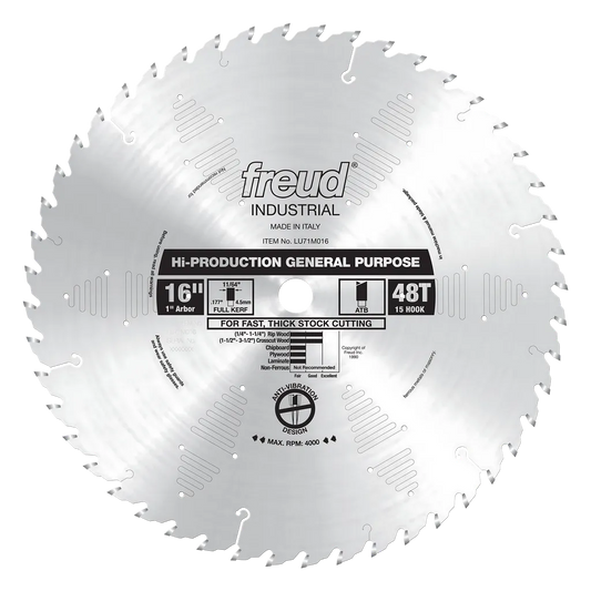 16" High-Production General Purpose Blade-LU71M016-3443