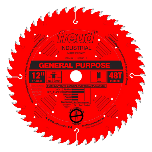 12" General Purpose Blade-LU72R012-3450