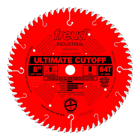 8" Ultimate High Production Cut-Off Saw Blade-LU85R008-3463