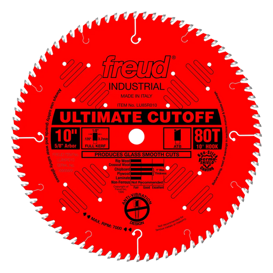 10" Carbide Tipped Saw Blade For Crosscutting-LU85R010-3465