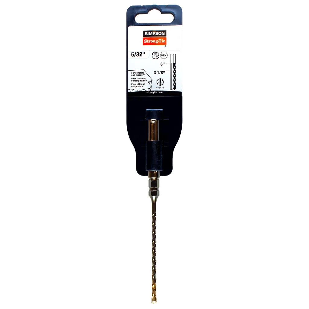 5/32 In. X 6 In. Sds-Plus® Titen® Screw Drill Bit/Driver-MDPL01506H-SP1046-1201