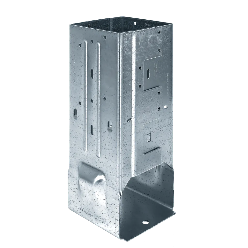 Mpbz Zmax® Galvanized Moment Post Base For 6X6 W/ Sds Screws (Pack Of 3)-MPB66Z-SP8692-9258