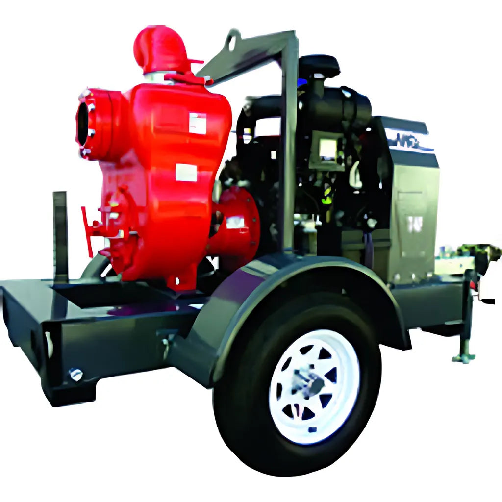 Pump, Trash, 6", Hatz, 1600 Gpm , Tlrb MQ600HTB-2545