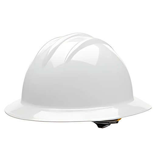White, Full Brimmed Hard Hat MSA475369-5
