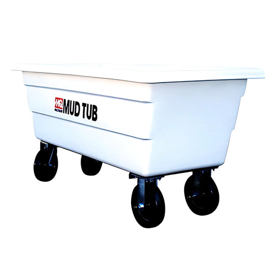 Multiquip Mud Tub, 10Cf Cap. W/ Wheels MUDTUBW-2568
