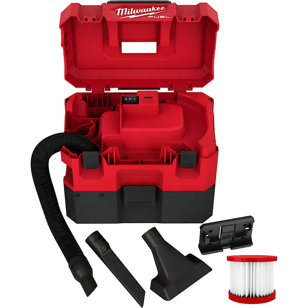 M12 Fuel 1.6 Gallon Wet/Dry Vacuum-Reconditioned-Milwaukee-0960-80-8706