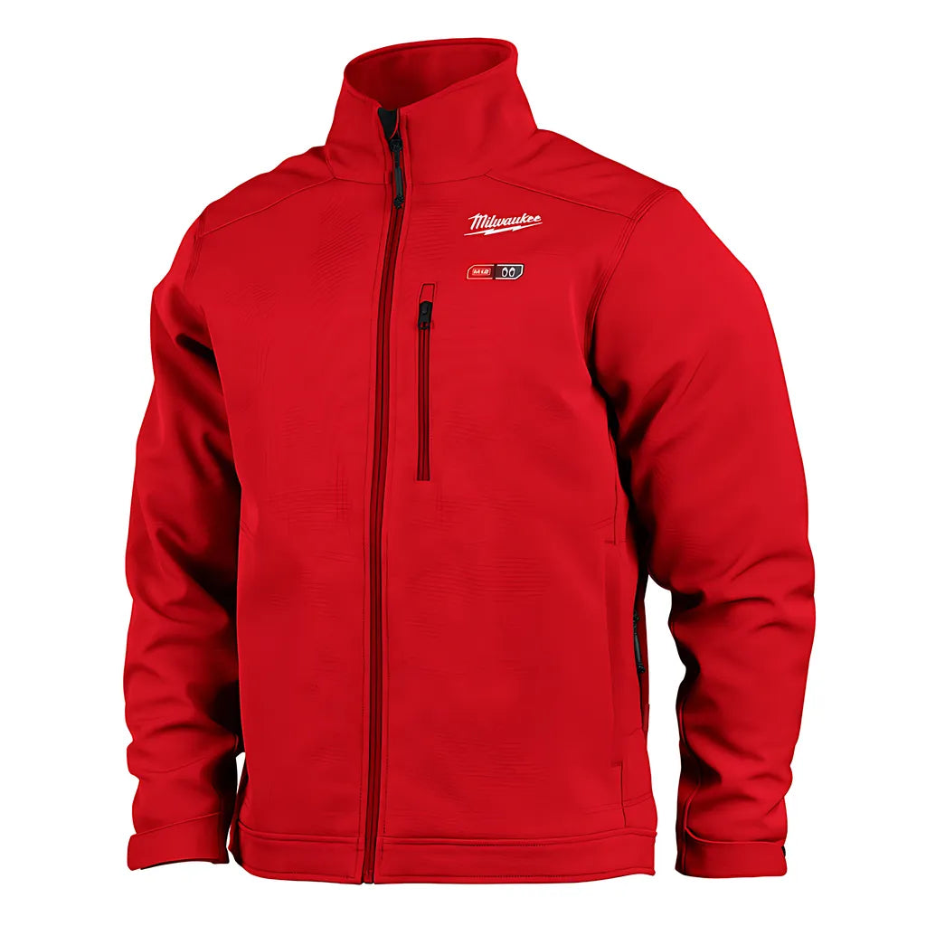 M12 Heated Toughshell Jacket Kit - Red L-Milwaukee-204R-21L-9128