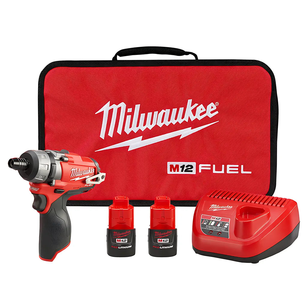 M12 Fuel 2Spd Screwdriver Kit-Milwaukee-2402-22-8743