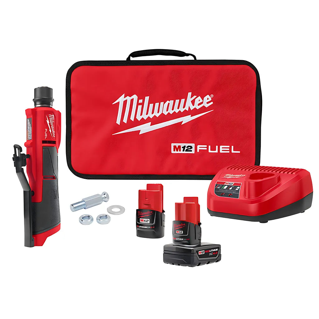 M12 Fuel Low Speed Tire Buffer Kit-Milwaukee-2409-22-8801
