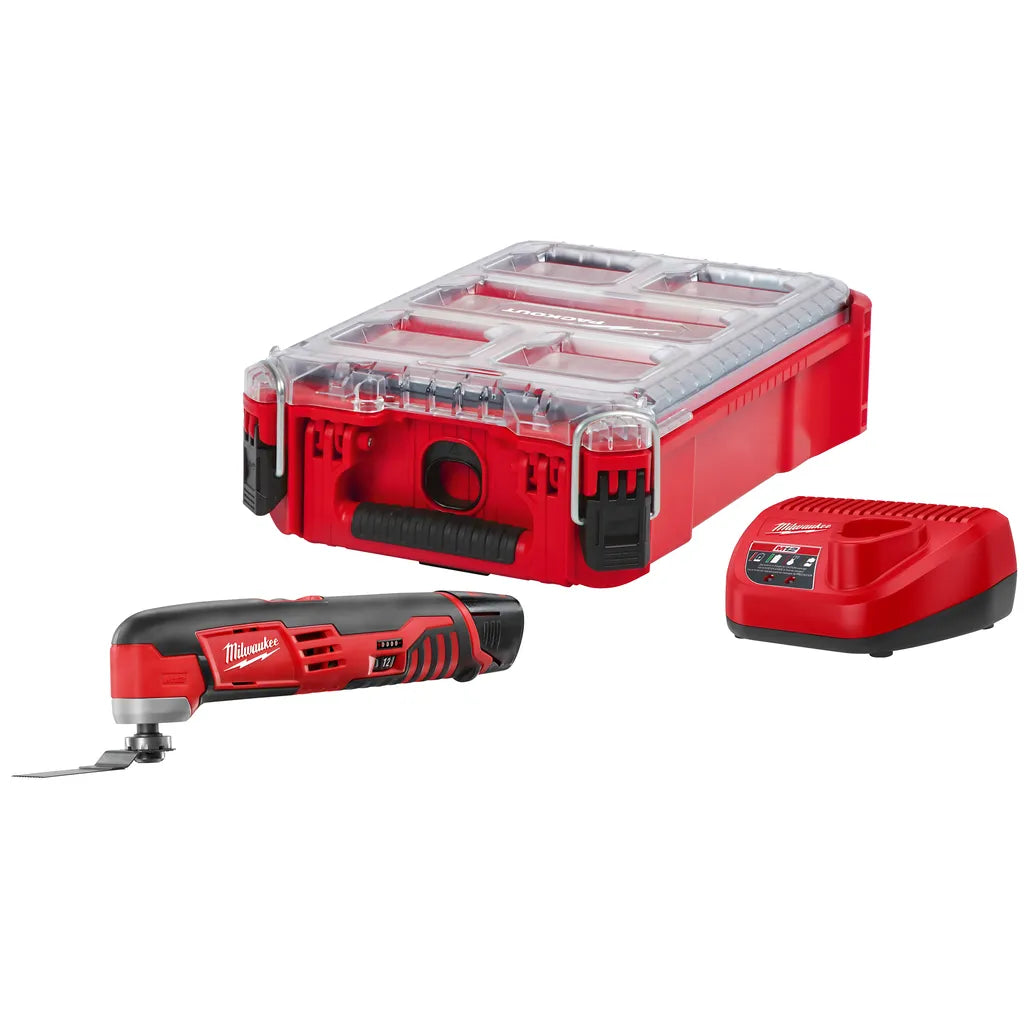 M12 Cordless Lithium-Ion Multi-Tool One Battery Kit In Packout-Milwaukee-2426-21PO-8939