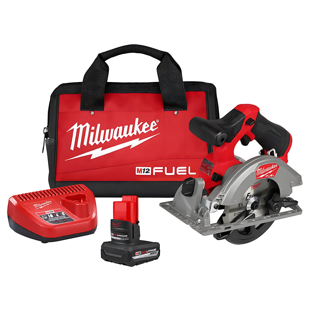 M12 Fuel 5-3/8 Circular Saw Kit-Milwaukee-2521-21HO-8778