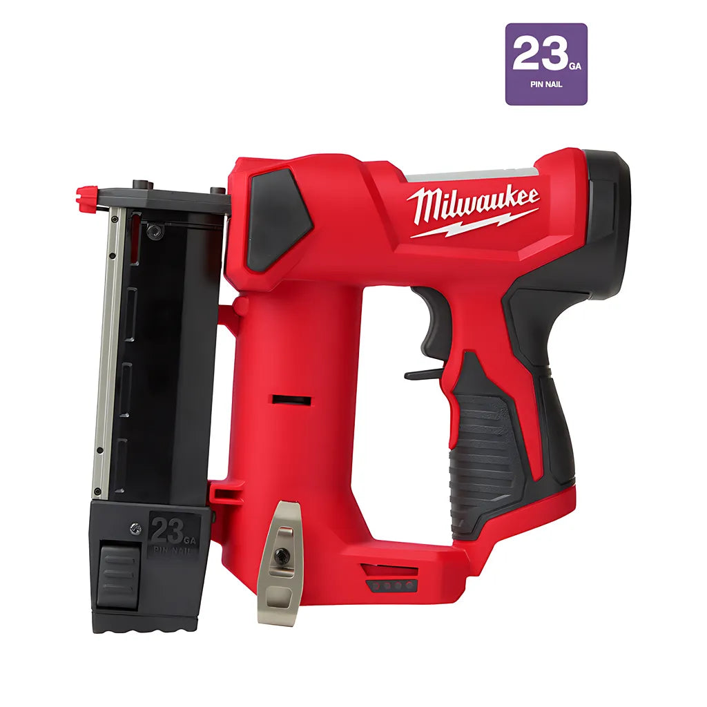 M12 23 Gauge Pin Nailer-Reconditioned-Milwaukee-2540-80-8872