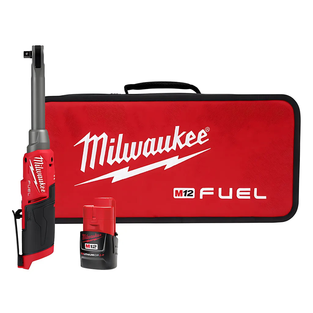 M12 Fuel 3/8" Extended Reach High Speed Ratchet Kit-Milwaukee-2569-21-8762