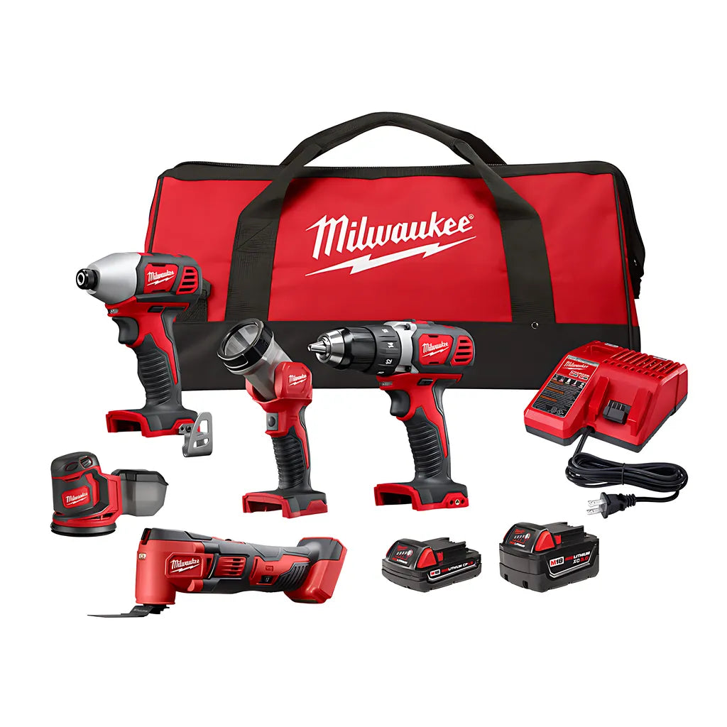 M18 5 Tool Combo Kit-Milwaukee-2691-25MT-9732