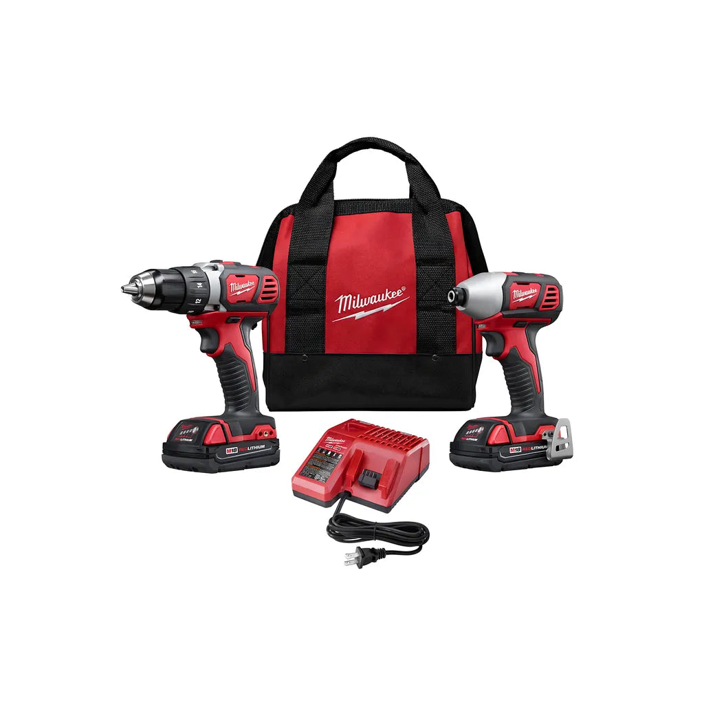 M18 Cordless Lithium-Ion 2-Tool Combo Kit-Reconditioned-Milwaukee-2691-82-9819
