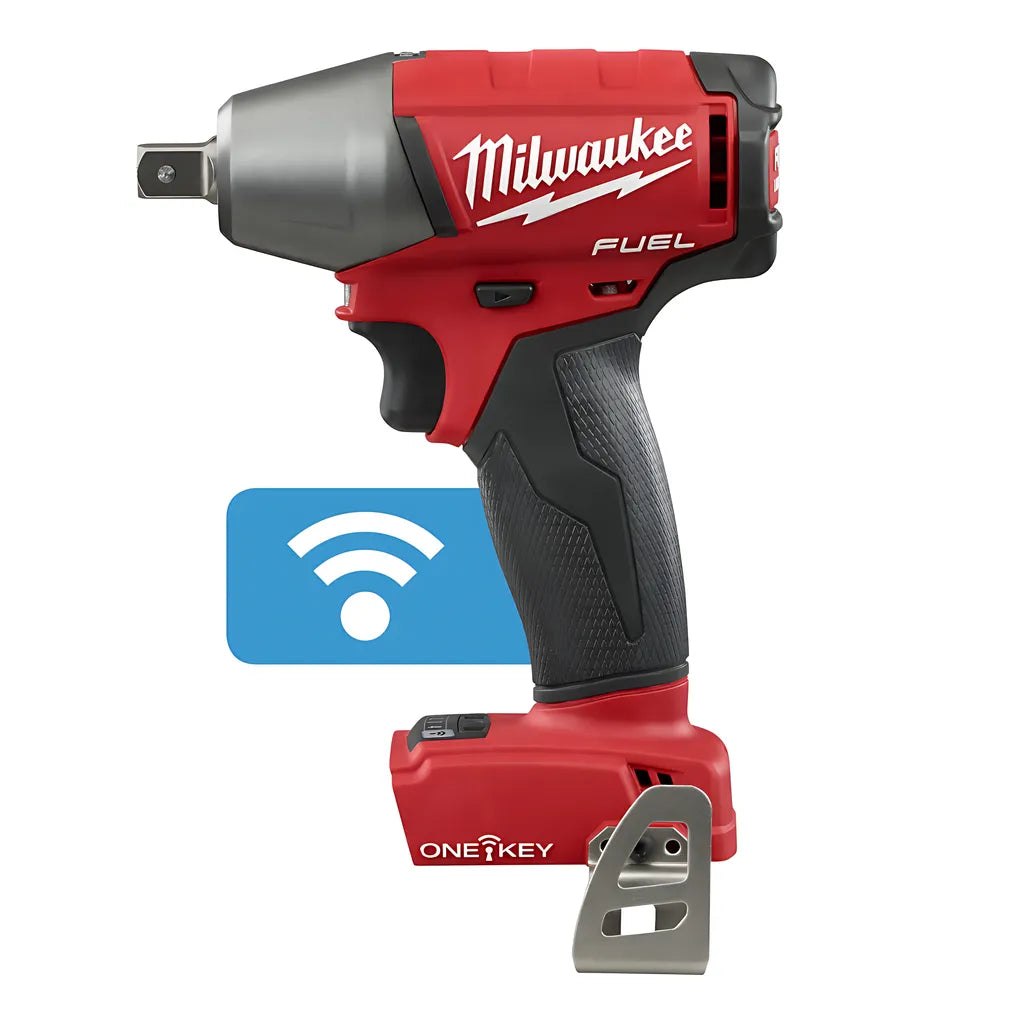 M18 Fuel 1/2 In. Compact Impact Wrench W/ Pin Detent With One-Key-Milwaukee-2759-20-9281
