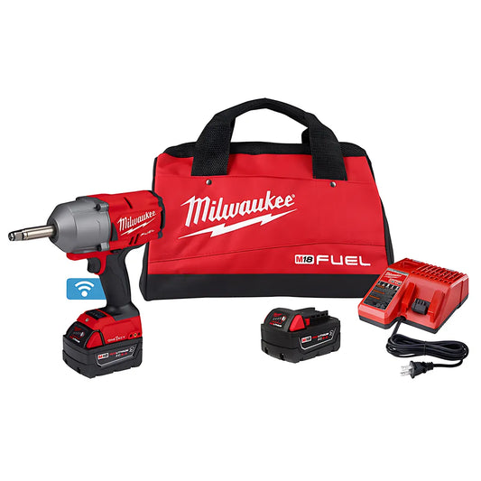 M18 Fuel™ 1/2” Ext. Anvil Controlled Torque Impact Wrench W/One-Key™ Kit-Milwaukee-2769-22R-9324
