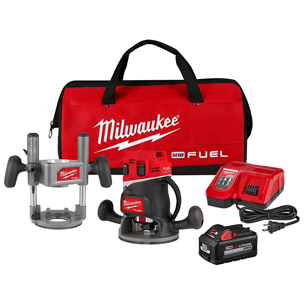M18 Fuel 1/2" Router Kit-Milwaukee-2838-21-9322