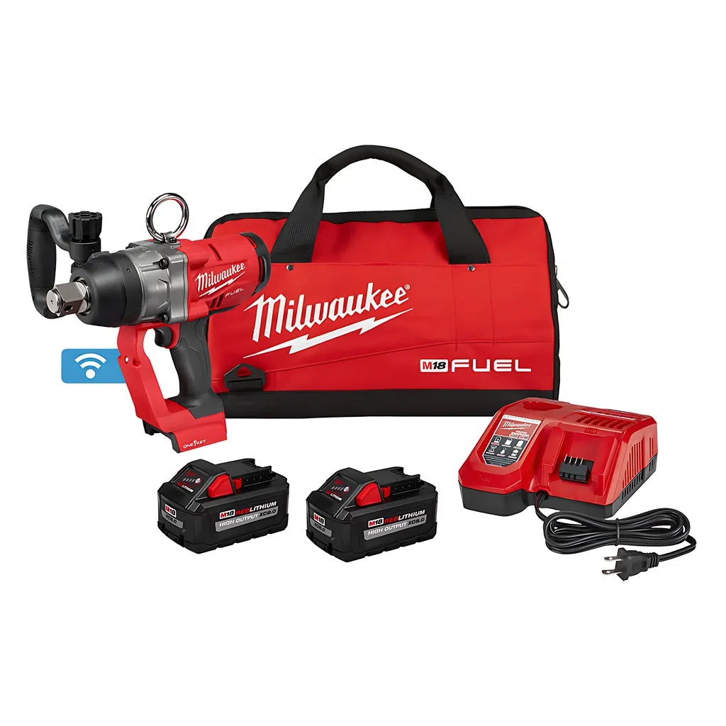 M18 Fuel 1" High Torque Impact Wrench W/ One-Key Kit-Milwaukee-2867-22-9274