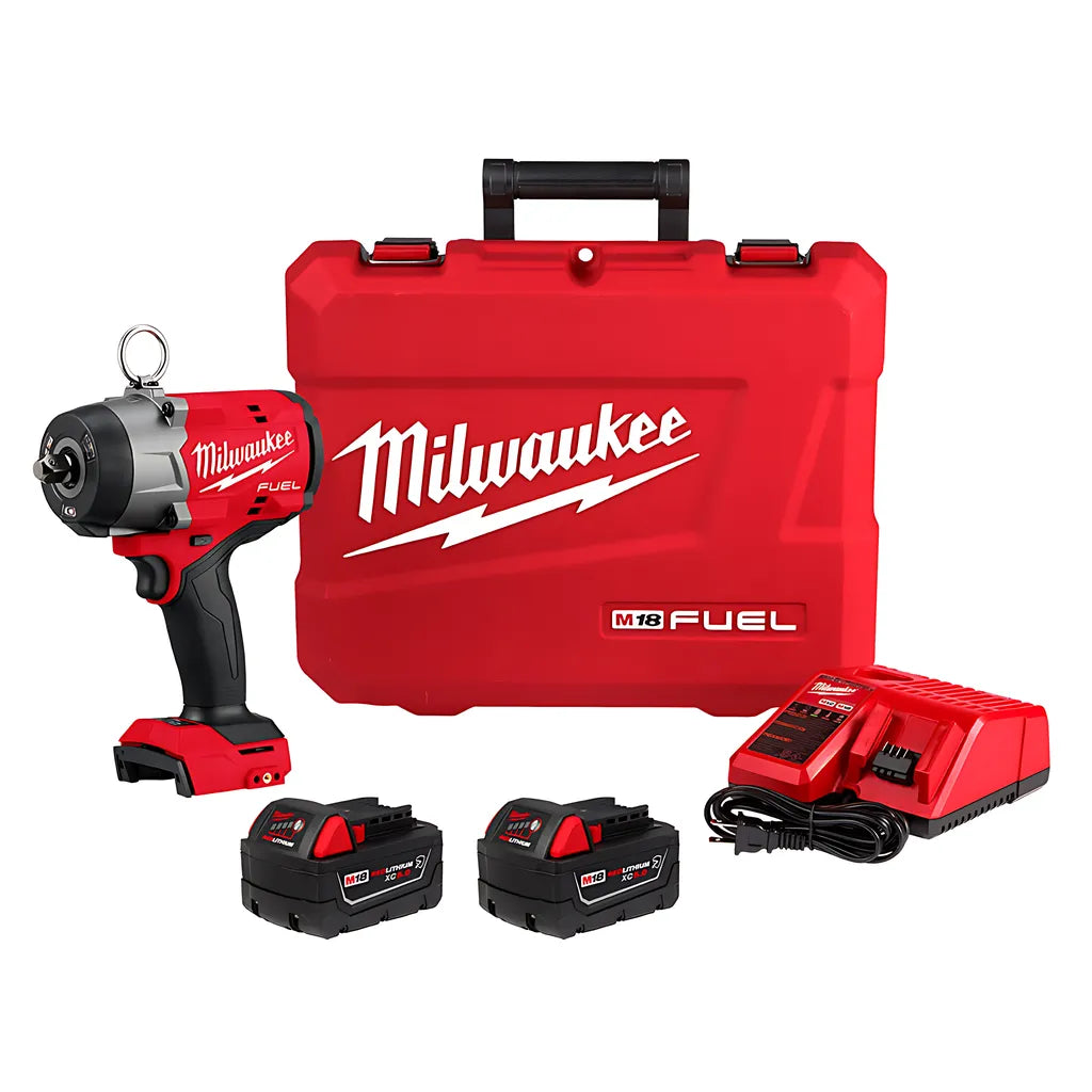 M18 Fuel 1/2" High Torque Impact Wrench W/ Pin Detent Kit-Milwaukee-2966-22-9315