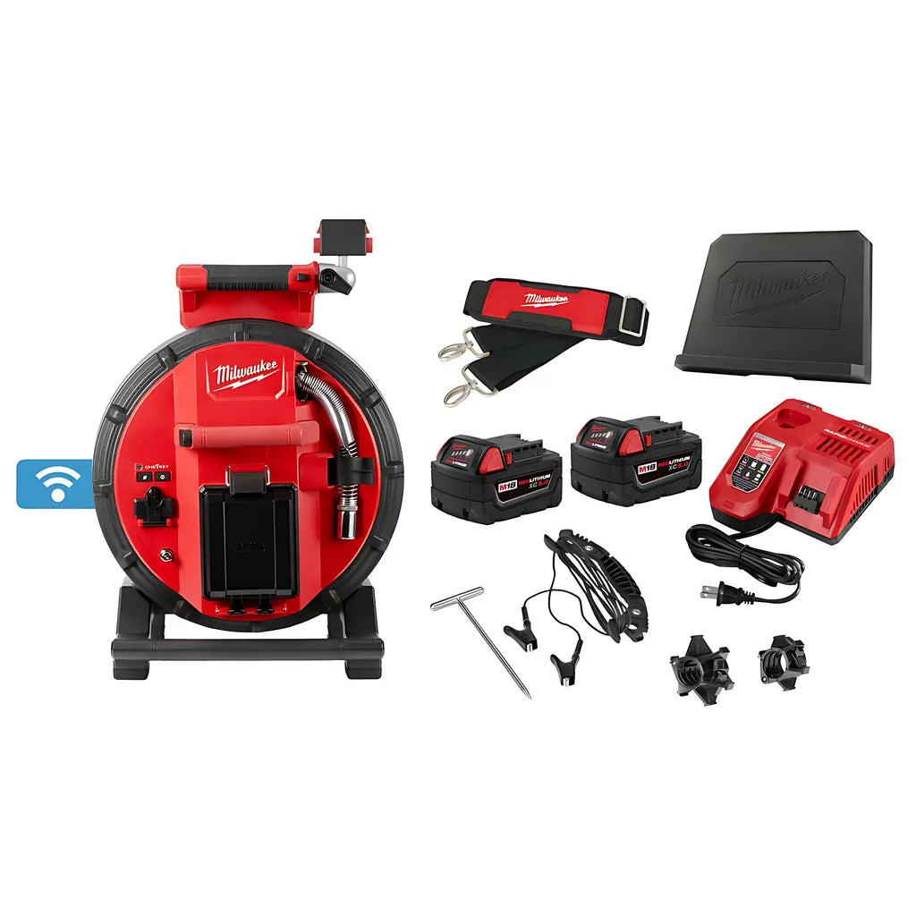 M18 100 Flexible Pipeline Inspection System-Milwaukee-2972-22-9685