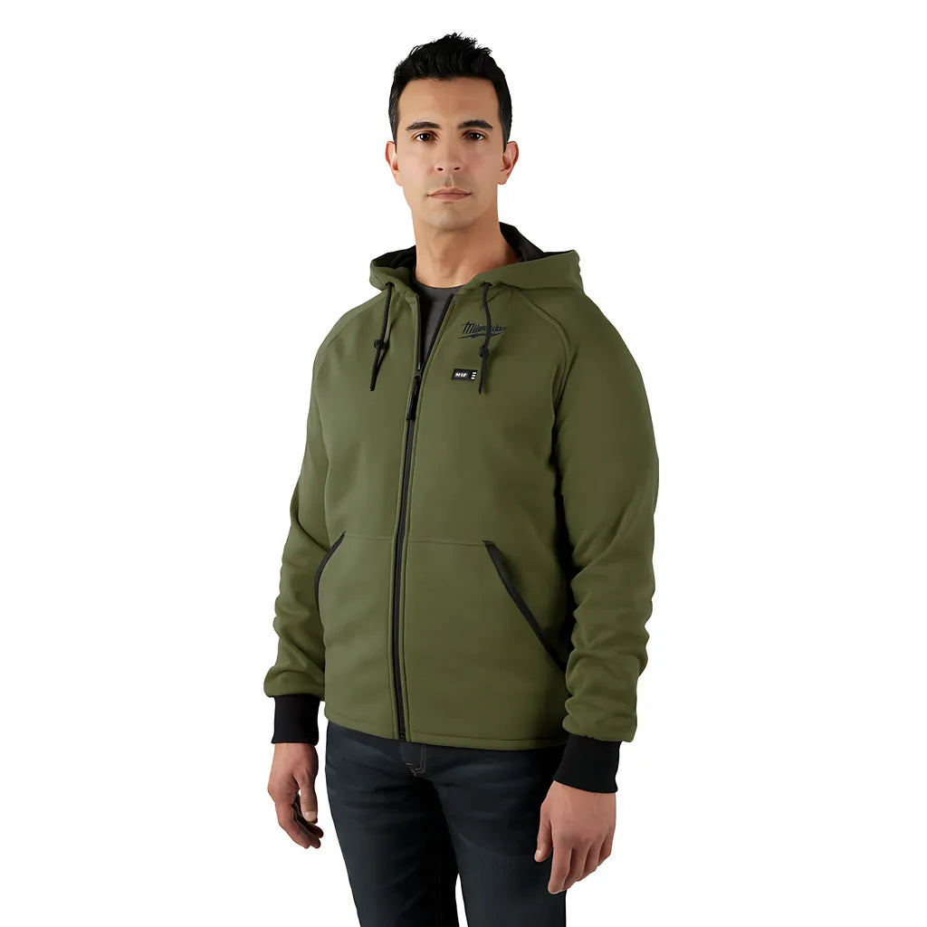 M12 Heated Hoodie Green Xl-Milwaukee-306GN-20XL-9046