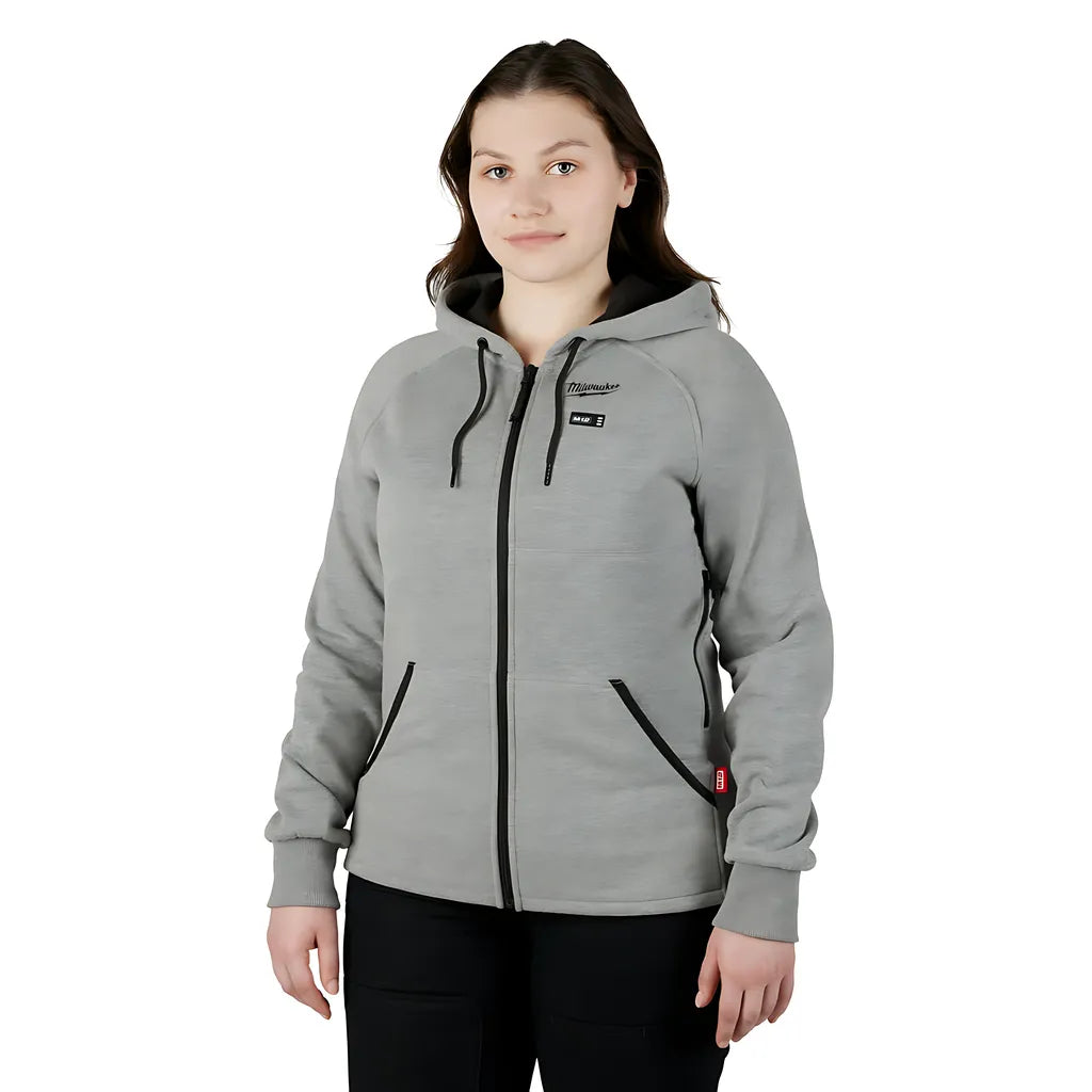 M12 Women'S Heated Hoodie Kit Gray Small-Milwaukee-336G-21S-9251