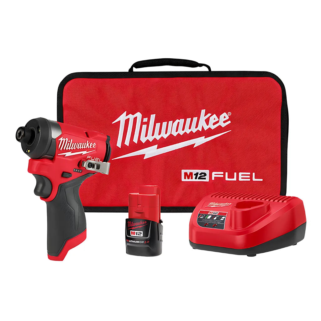 M12 Fuel Impact Driver 1 Battery Kit-Milwaukee-3453-21-8793