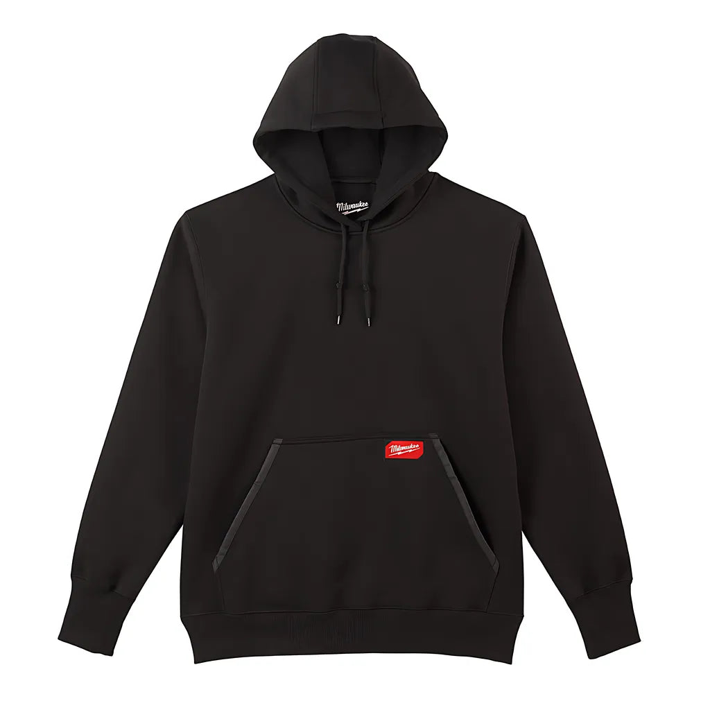 Heavy Duty Pullover Hoodie - Black S-Milwaukee-350B-S-8339