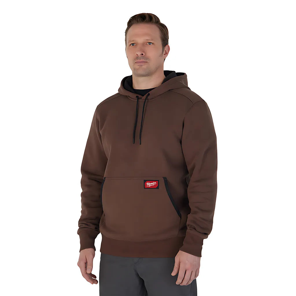 Freeflex Pullover Hoodie - Brown Xl-Milwaukee-351BR-XL-8101