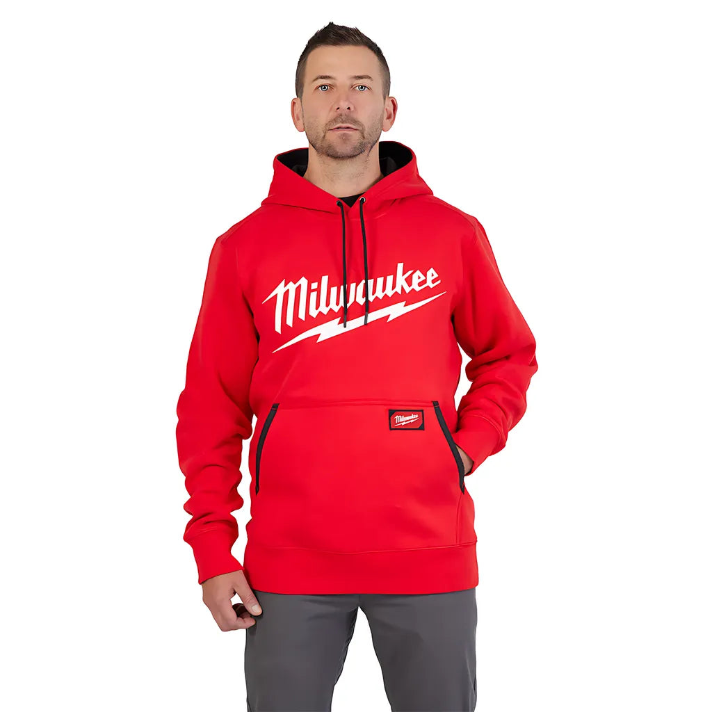 Freeflex Pullover Hoodie - Logo Red 3X-Milwaukee-352R-3X-8109