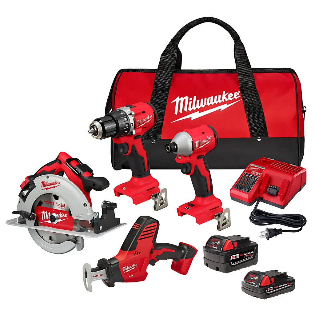 M18 4-Tool Combo Kit-Milwaukee-3693-24CX-9728