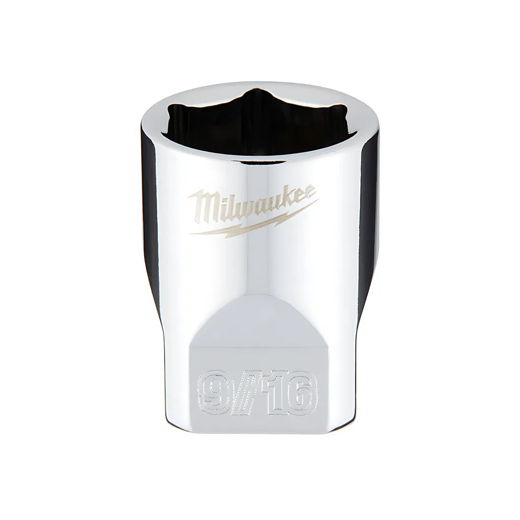1/4 In. Drive 9/16 In. Sae 6-Point Socket-Milwaukee-45-34-9010-3865