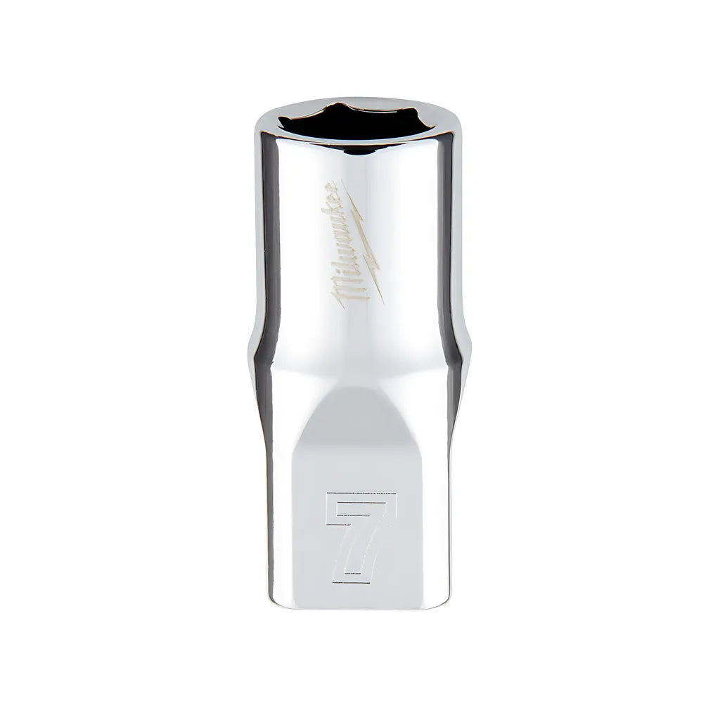 1/4 In. Drive 7Mm Metric 6-Point Socket-Milwaukee-45-34-9033-3861