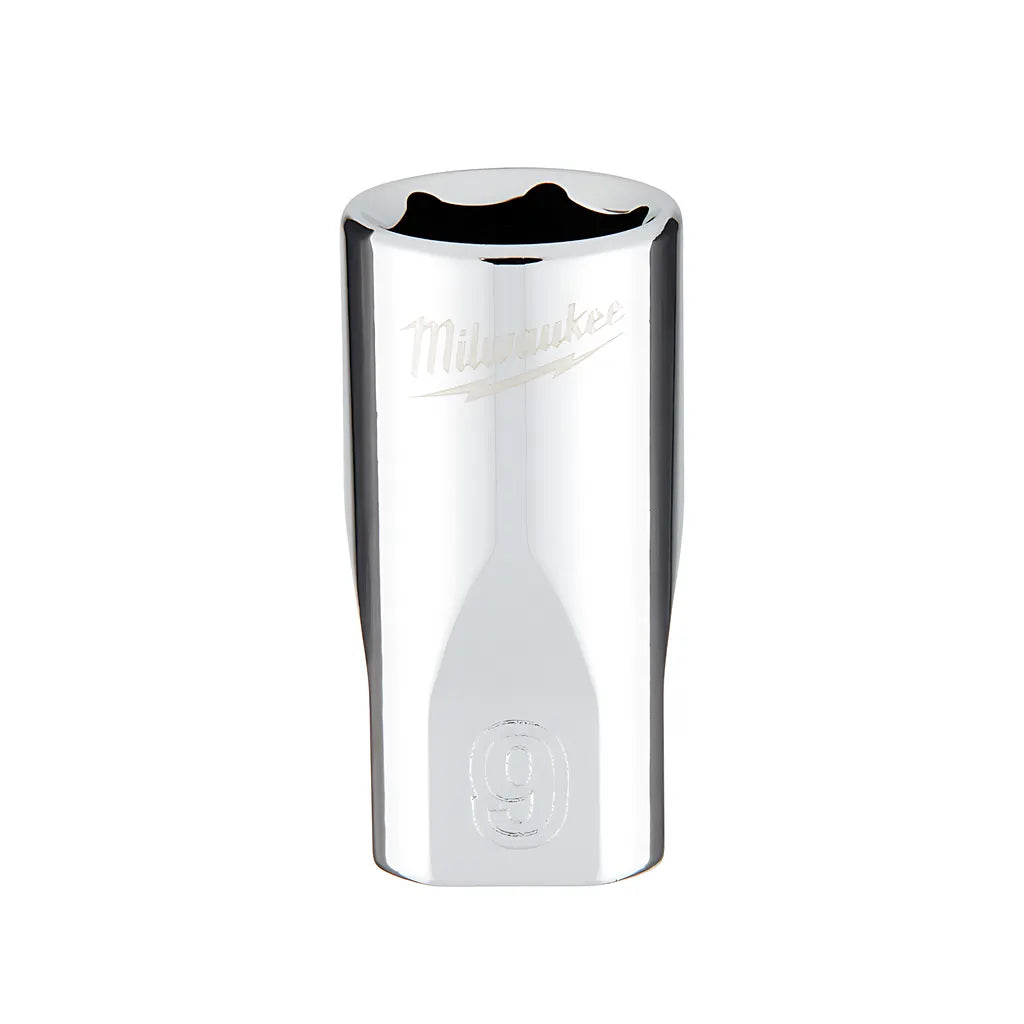 1/4 In. Drive 9Mm Metric 6-Point Socket-Milwaukee-45-34-9035-3869