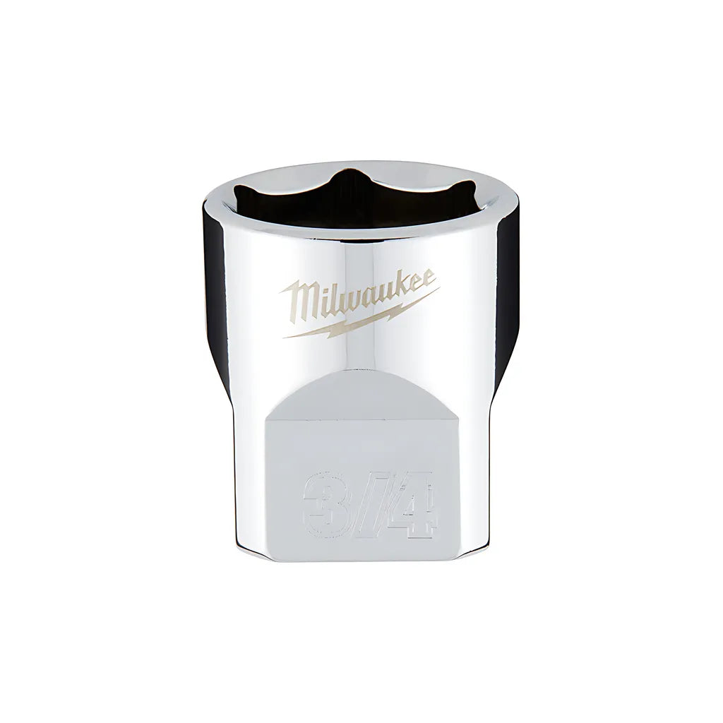 3/8 In. Drive 3/4 In. Sae 6-Point Socket-Milwaukee-45-34-9068-5665